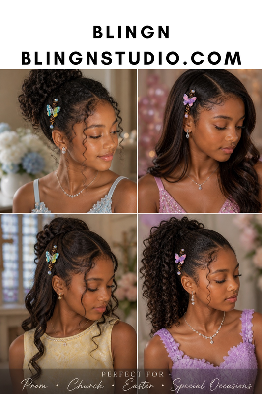 From Church to Prom: Beautiful Ways to Accessorize Locs for Special Occasions