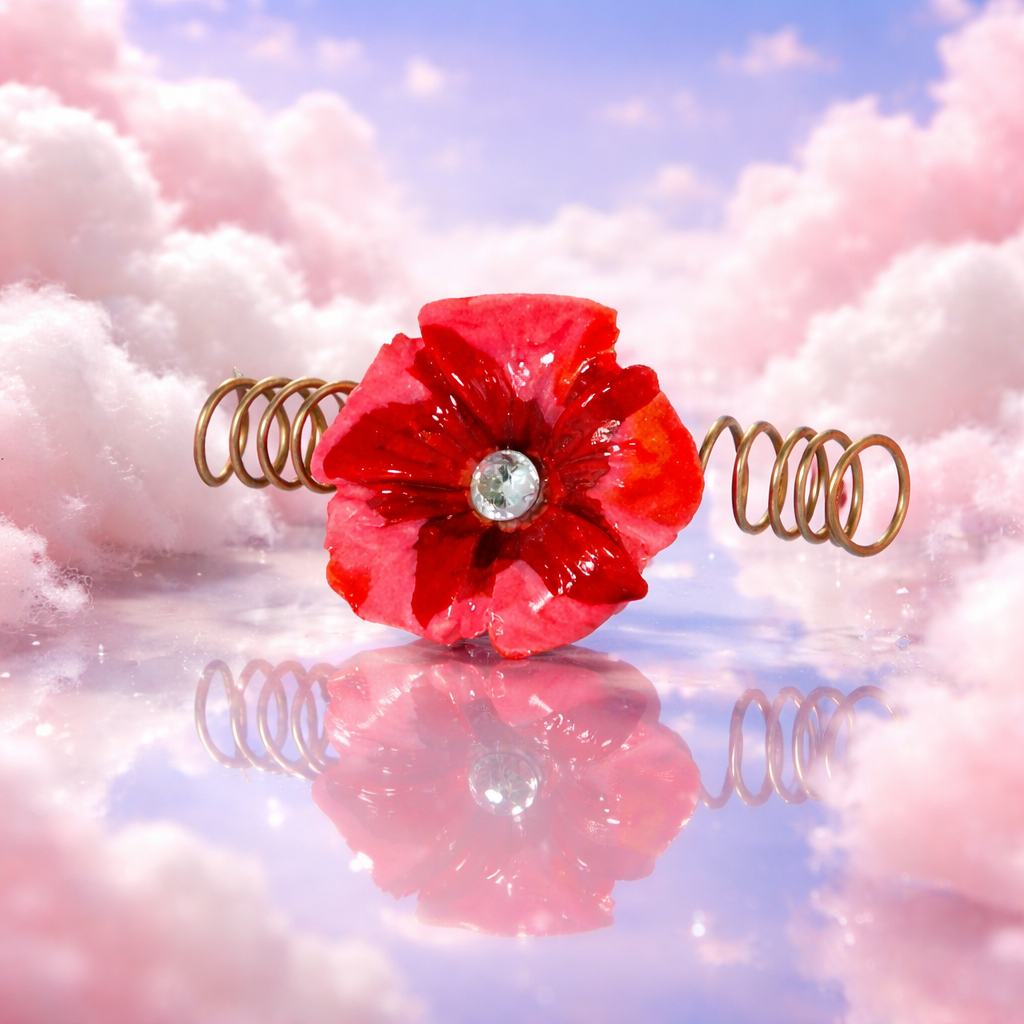 Pink Red Dreadlock Set