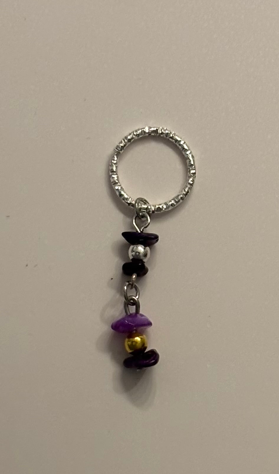 Loc Jewelry Purple Charm