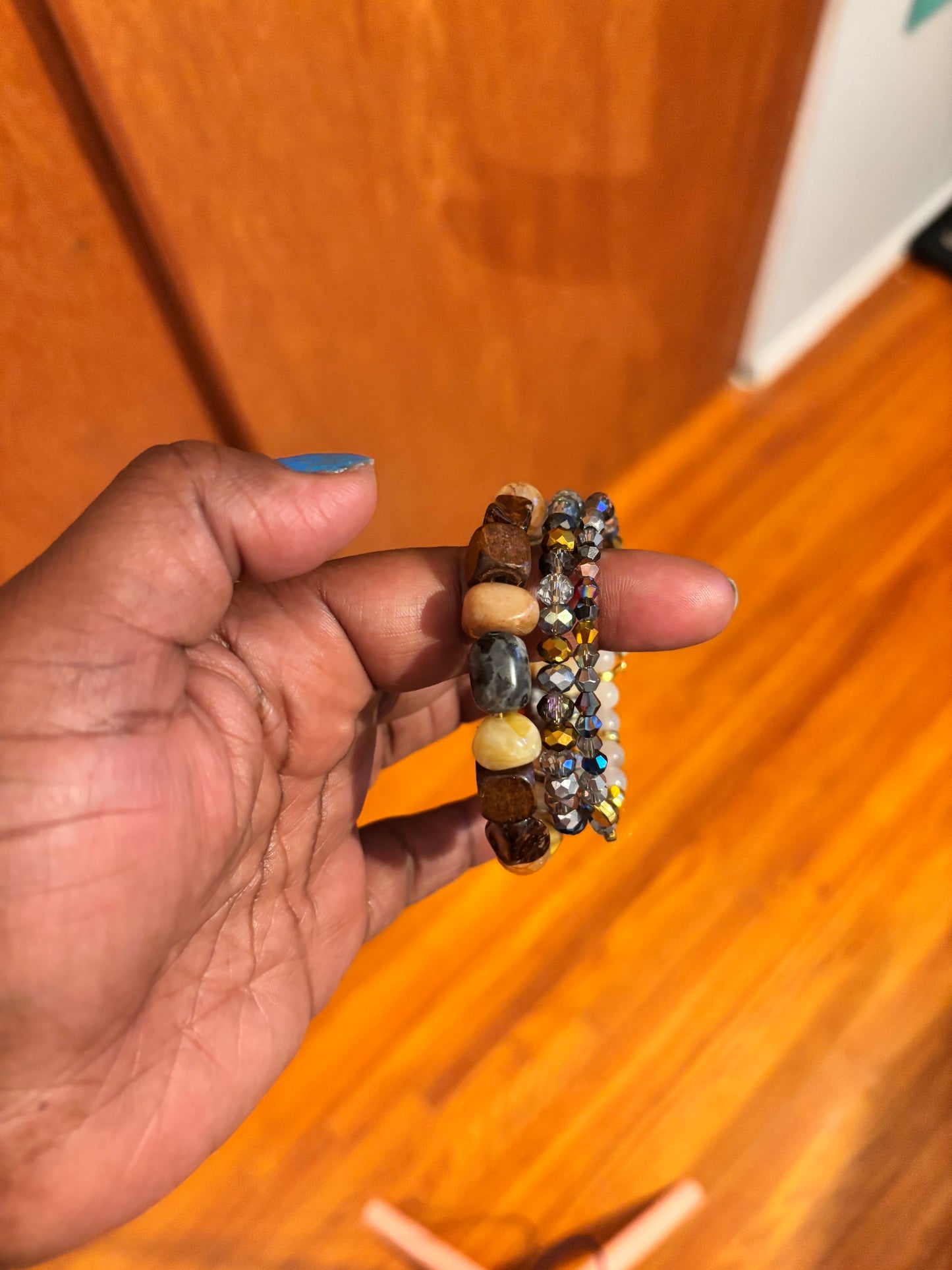 Wrap bead bracelet