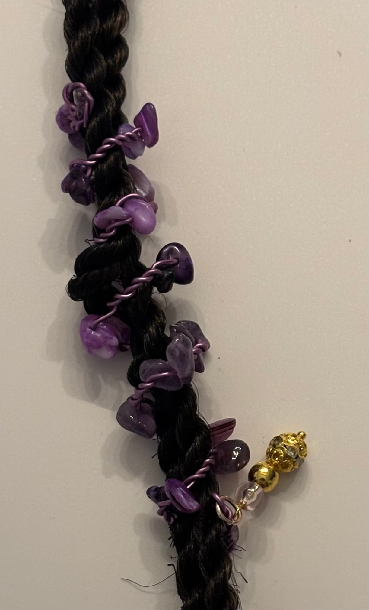 Loc Jewelry Purple Charm