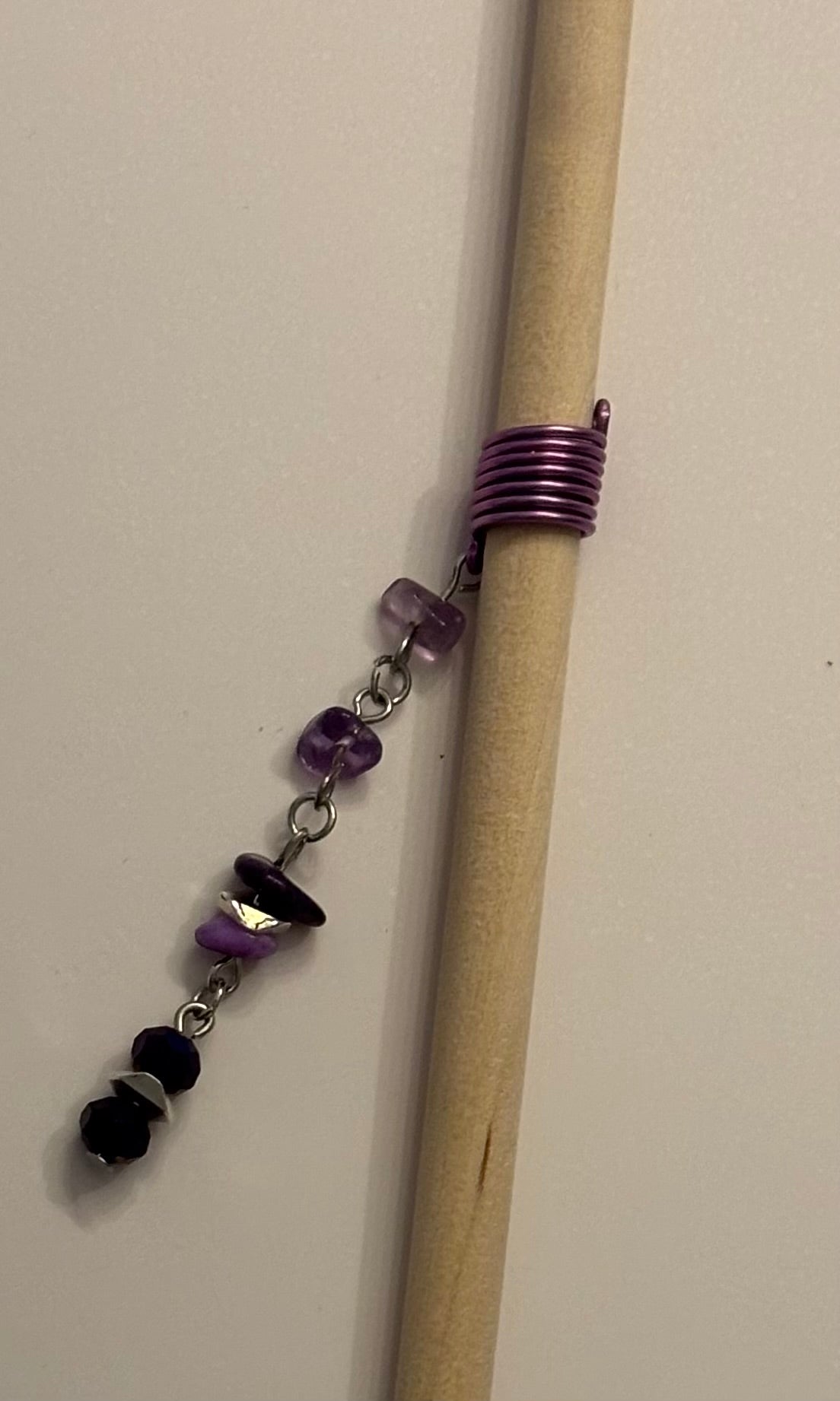 Loc Jewelry Purple Charm