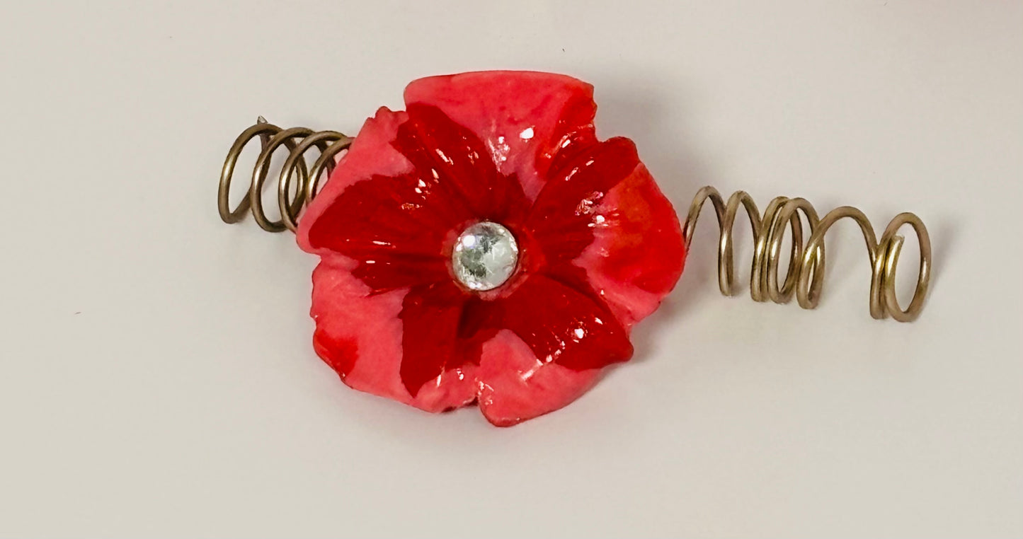 Pink Red Dreadlock Set