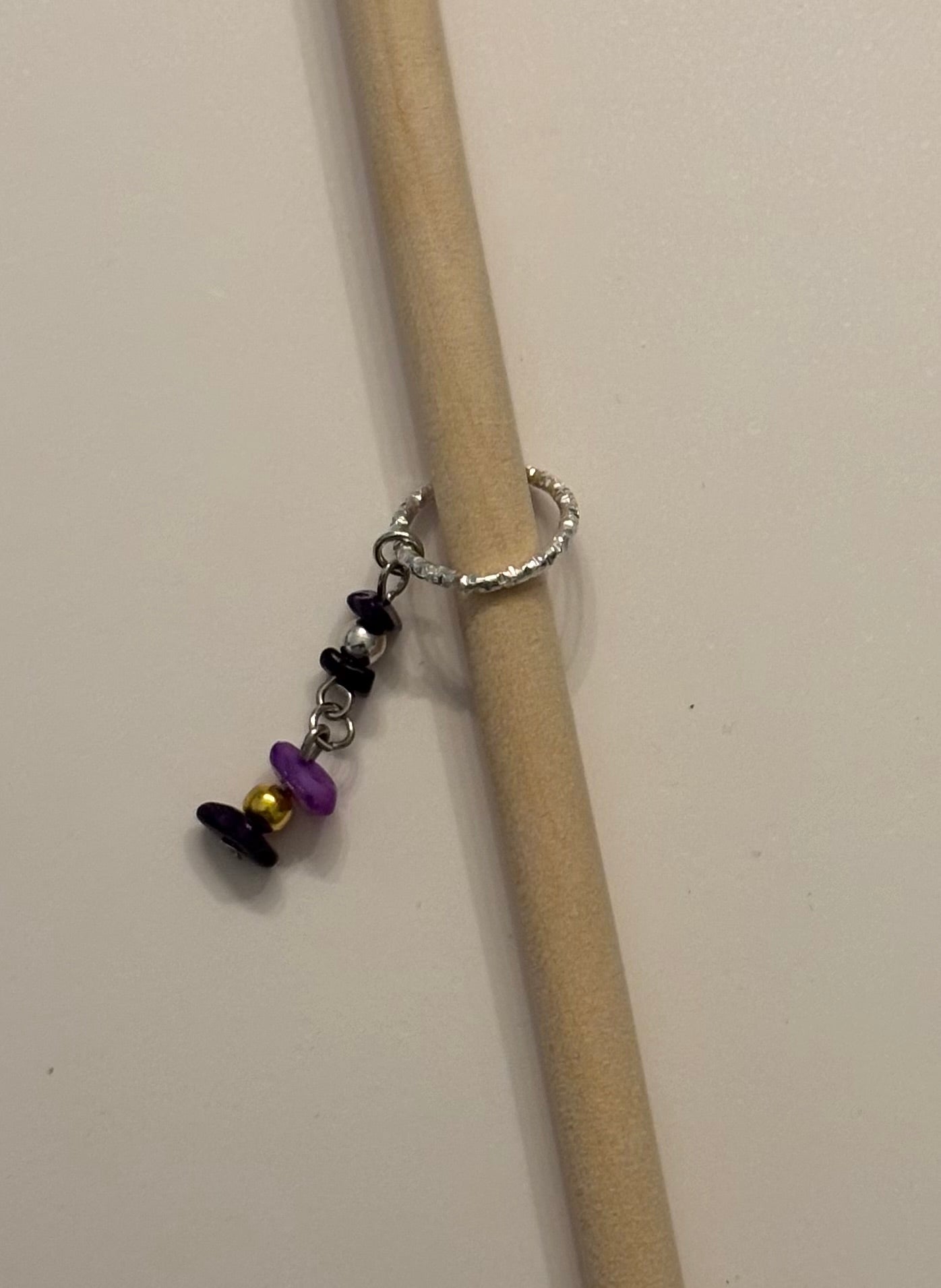 Loc Jewelry Purple Charm