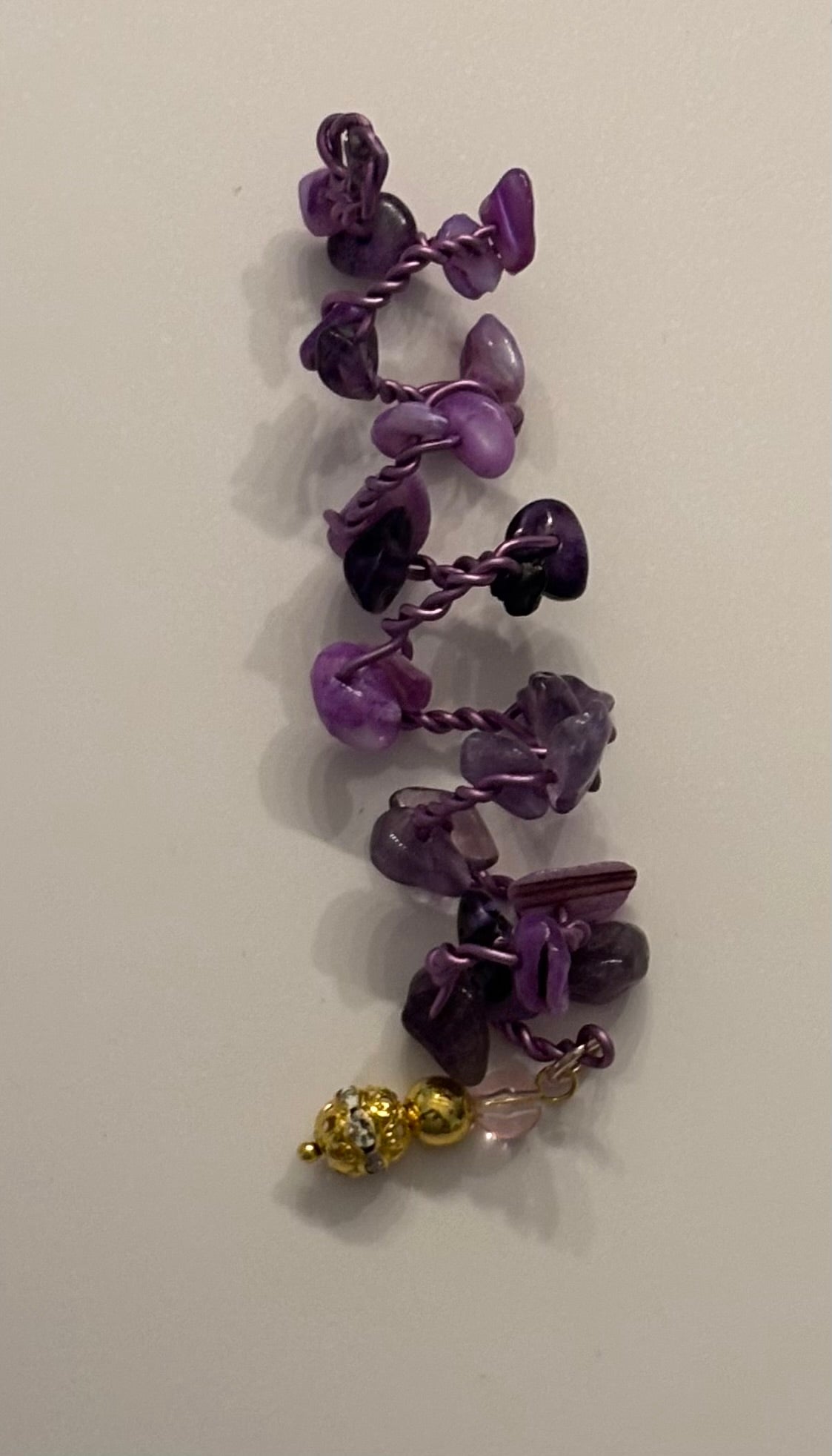 Loc Jewelry Purple Charm