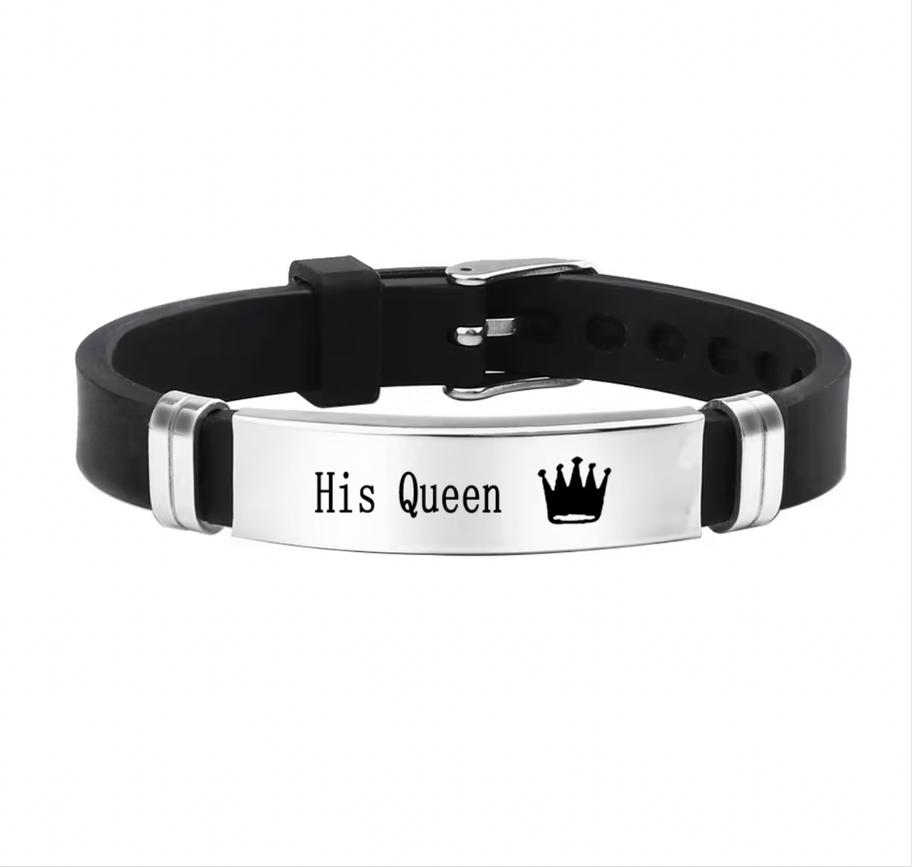 Her King and His Queen Couple Bracelets