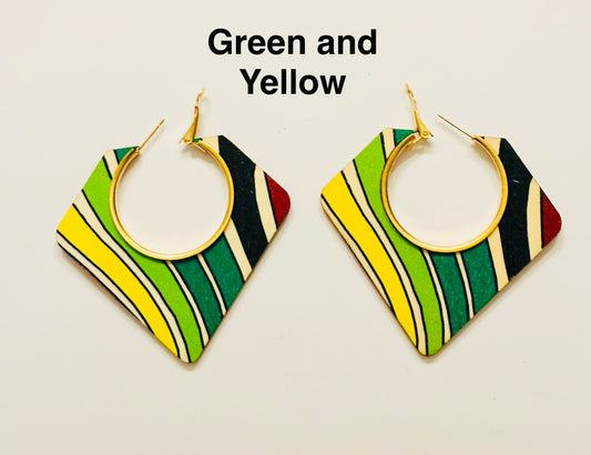 Charming Wooden Earrings