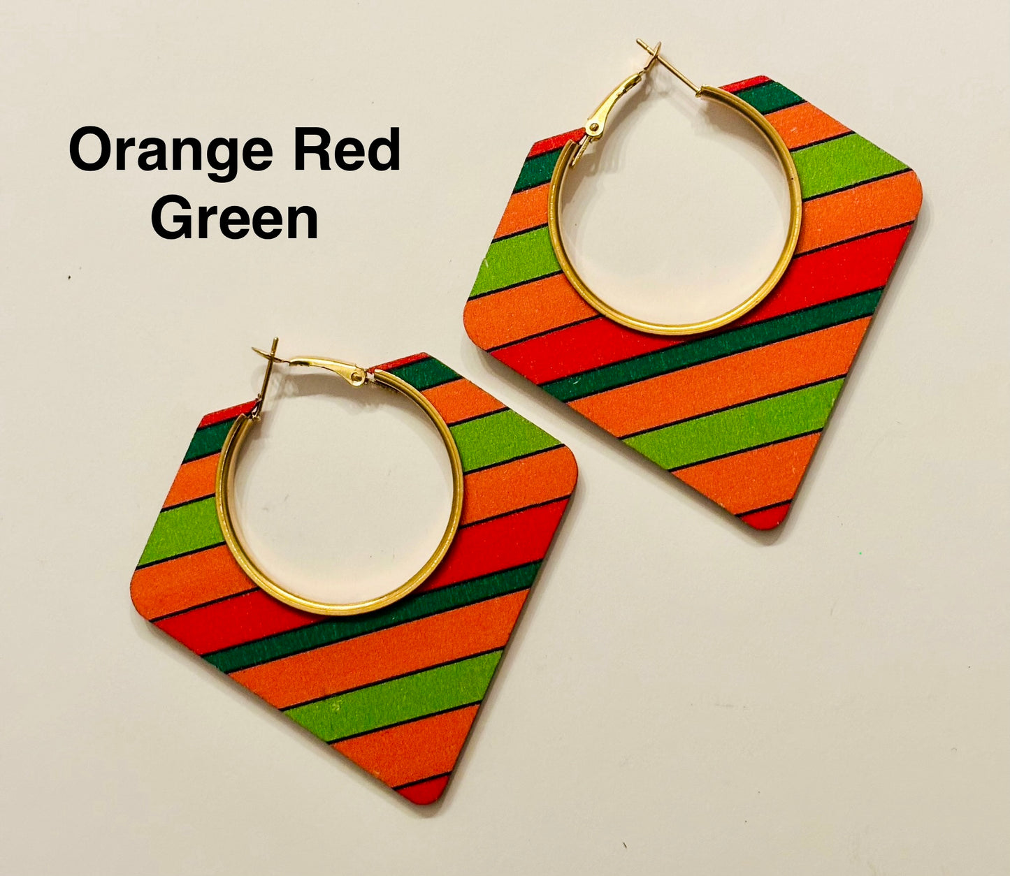 Charming Wooden Earrings