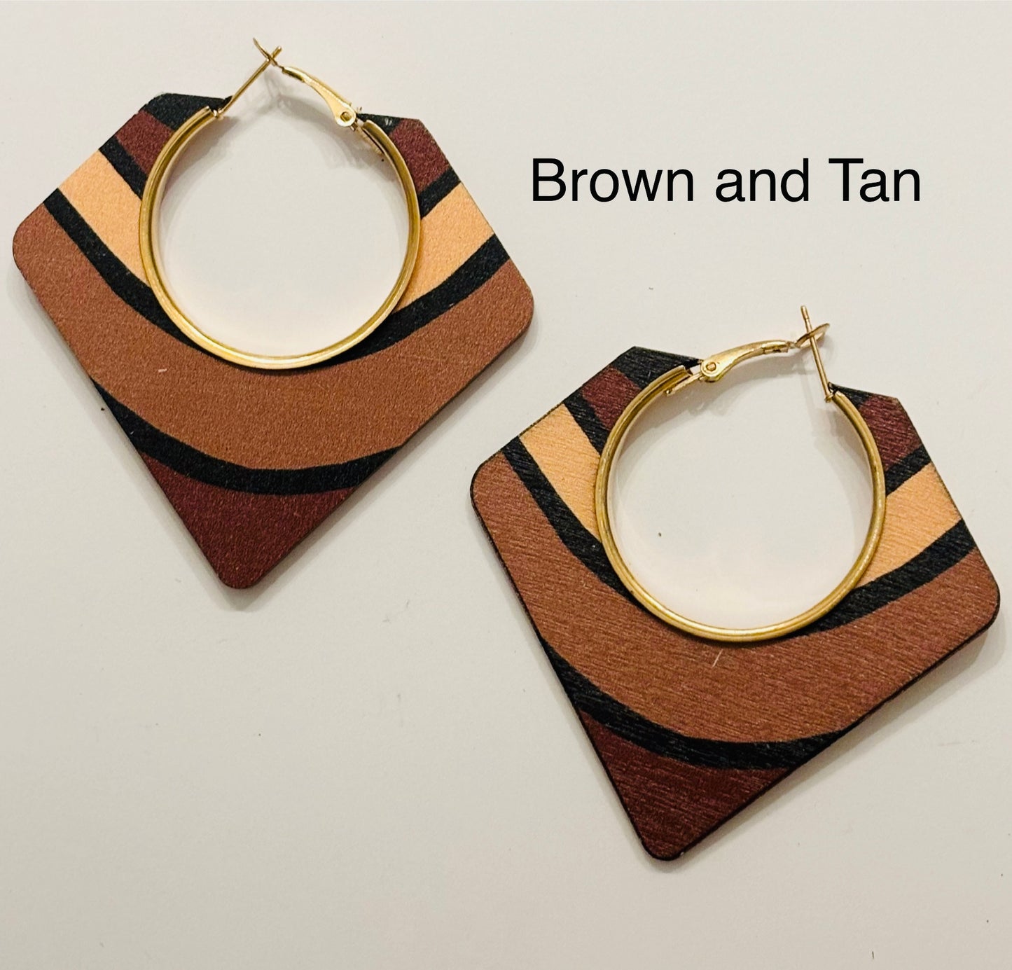 Charming Wooden Earrings