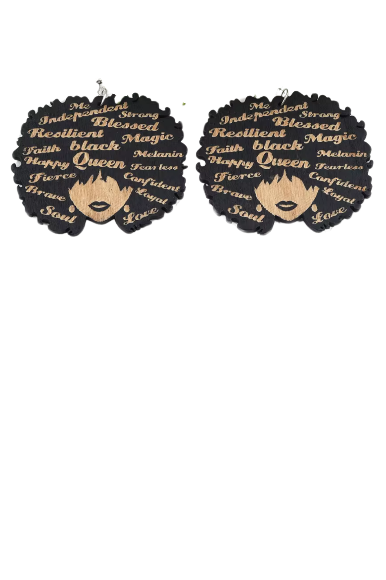 BLACK QUEEN EARRING VARIETY OF TEN