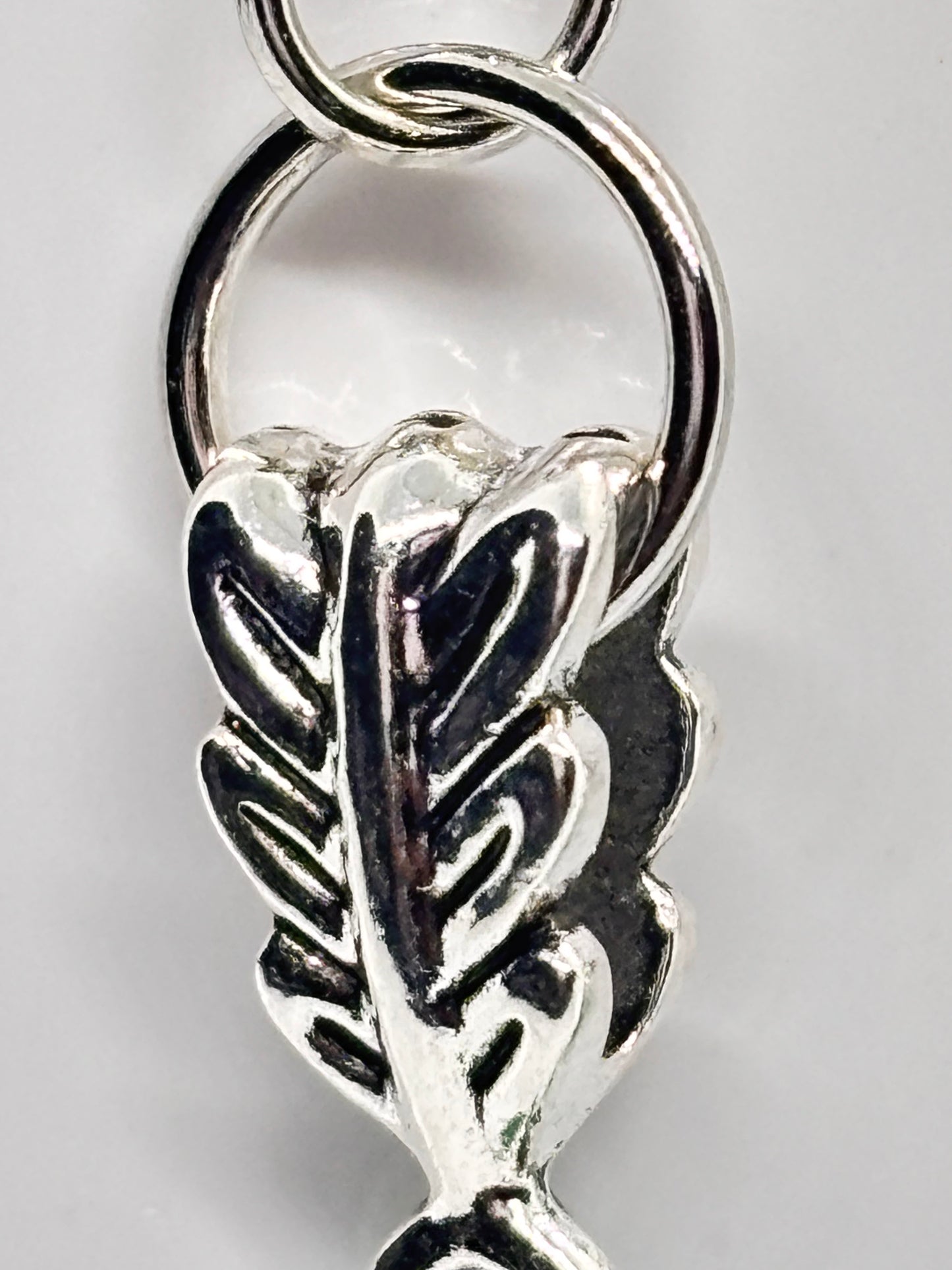 Green Crystal Leaf Statement Earrings